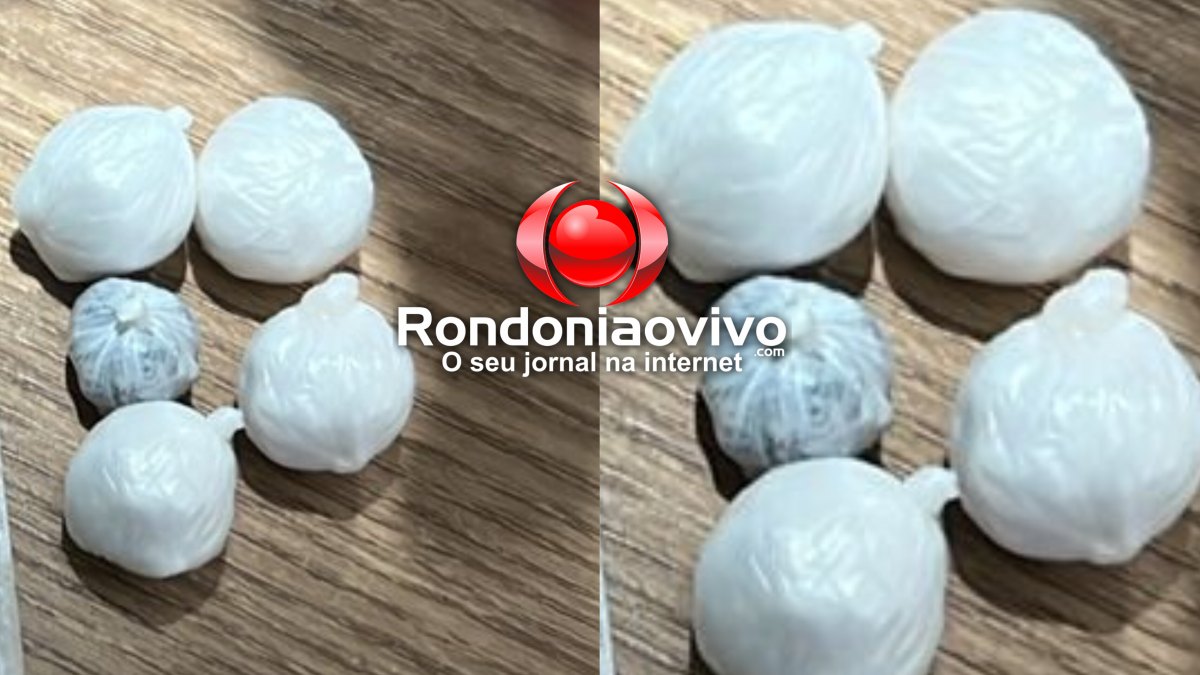 VÍDEO: Jovem é presa com drogas no estômago na penitenciária 603