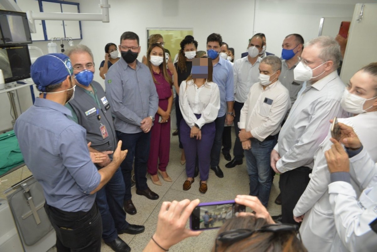 UNIDADES DE SAÚDE: Alan Queiroz acompanhou visita de Ministro Marcelo Queiroga em Porto Velho