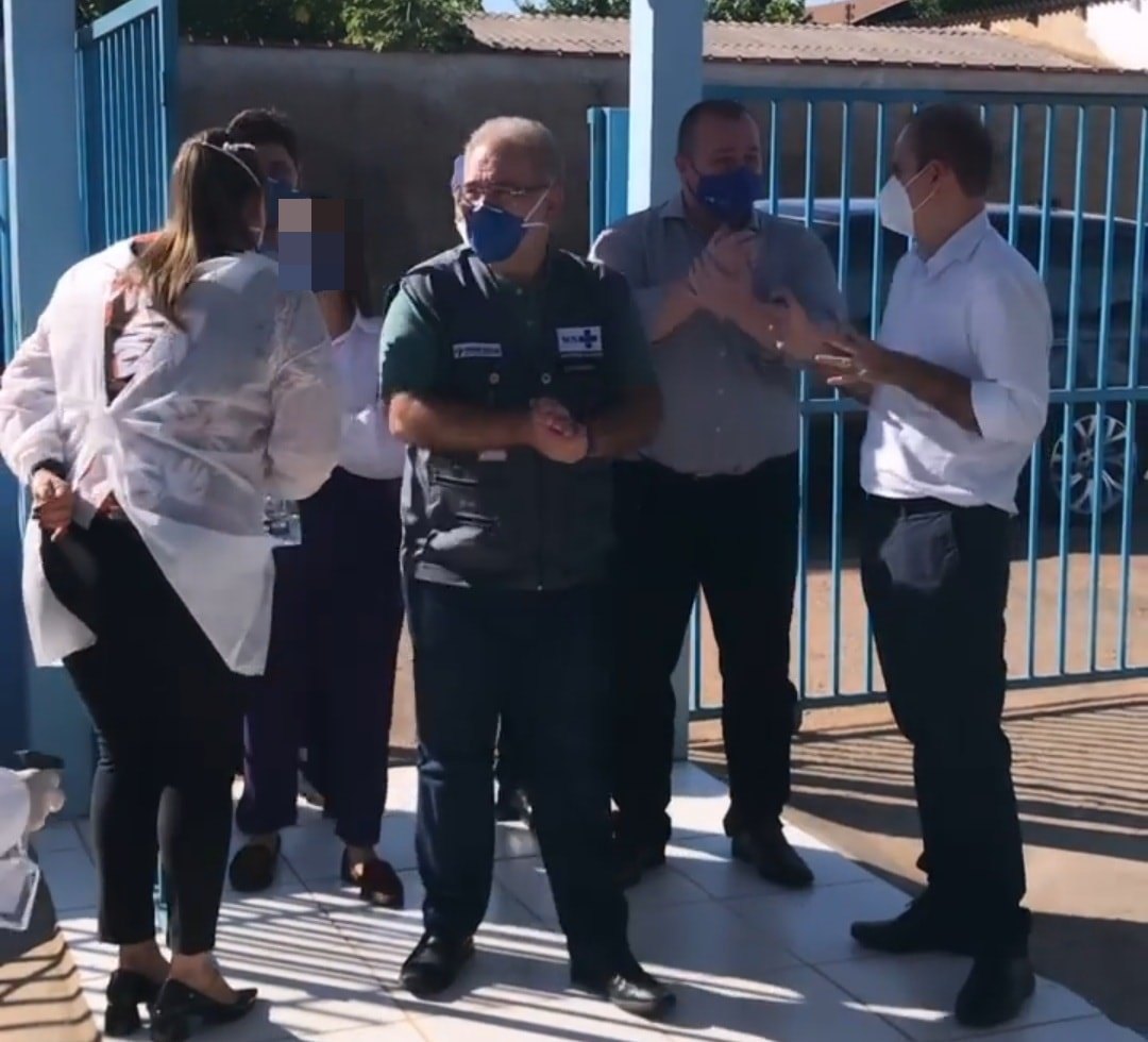 UNIDADES DE SAÚDE: Alan Queiroz acompanhou visita de Ministro Marcelo Queiroga em Porto Velho