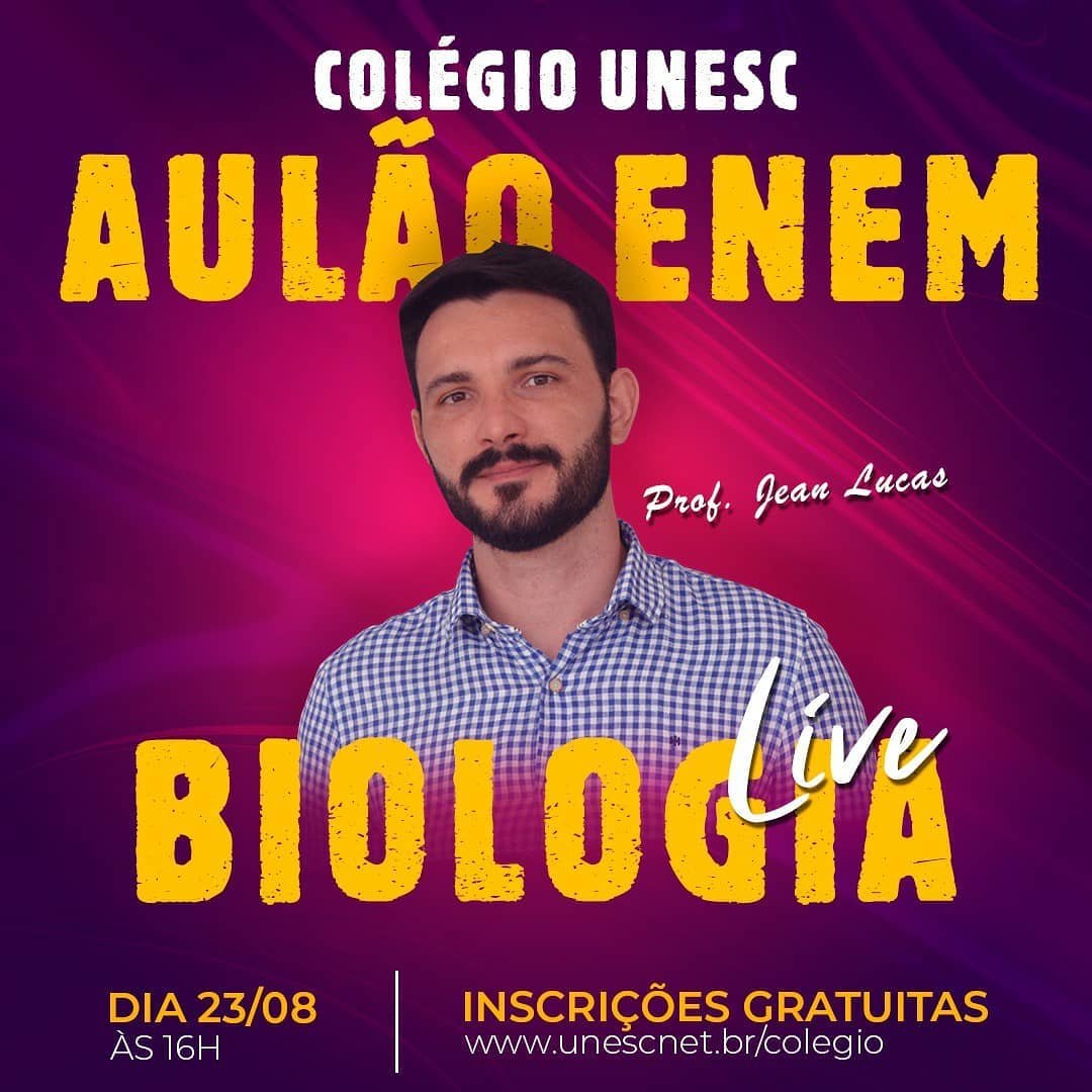 Colégio Unesc promove aulões gratuitos para o Enem 2020