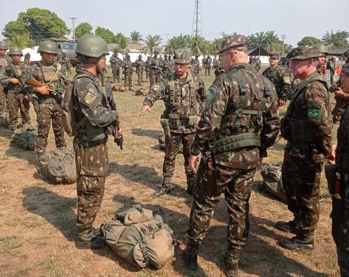BRAÇO FORTE: Brigada Forte Príncipe da Beira comemora 55 anos de criação 