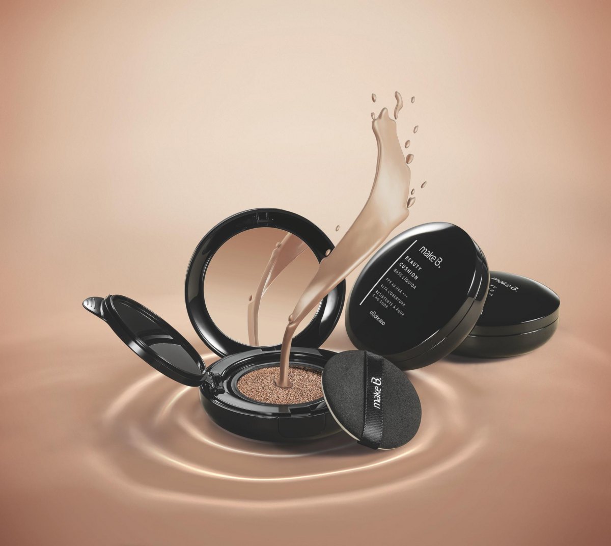 MAKE B: Beauty Cushion une cobertura e proteção para um ritual prático e pele linda o dia todo