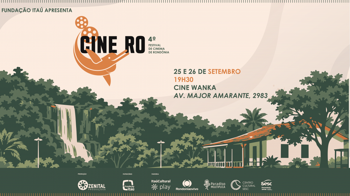 PROGRAMAÇÃO: CINE RO chega a Vilhena com sessões gratuitas e destaque para cinema rondoniense