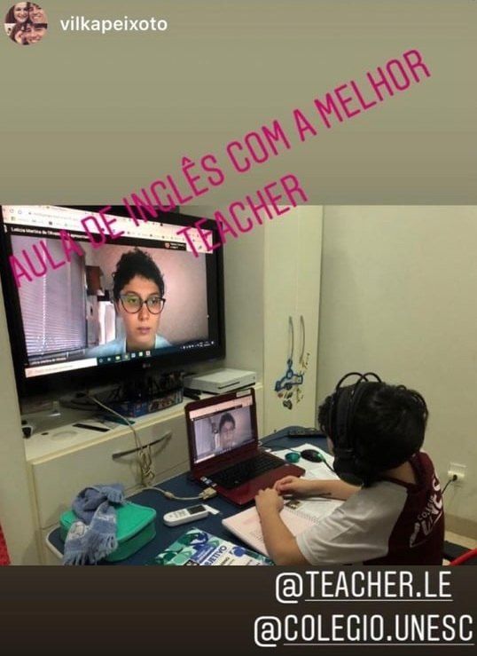 AULAS ONLINE DA UNESC: Dedicação dos professores e esforço dos alunos são determinantes para sucesso