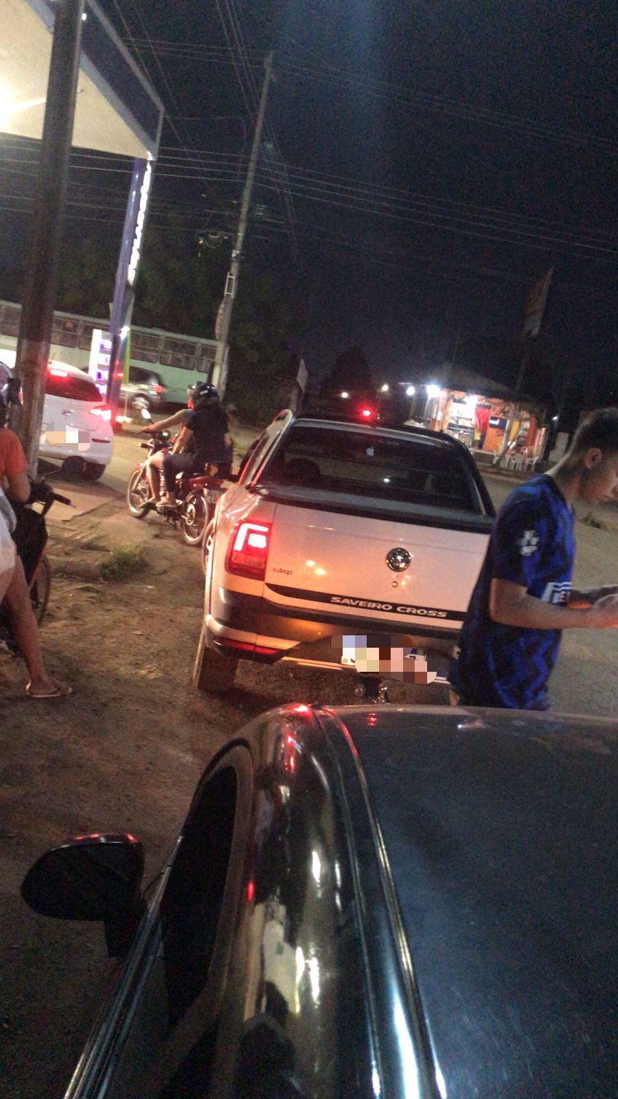 PÂNICO: Postos de combustíveis de Porto Velho ficam lotados após bloqueios na BR-364 em RO