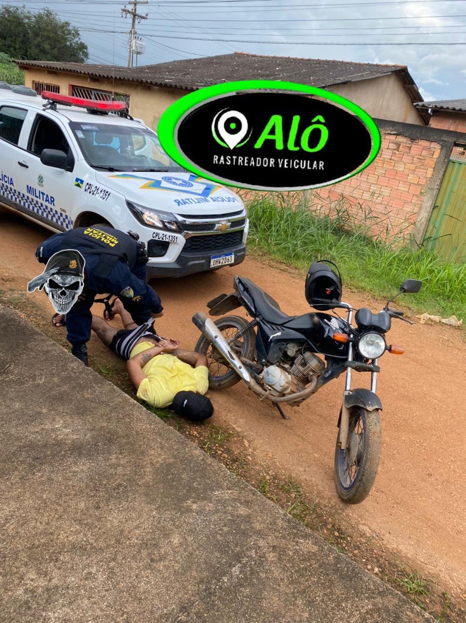 RASTREADA: Ex-presidiário usa chave micha para furtar moto e é localizado pela PM