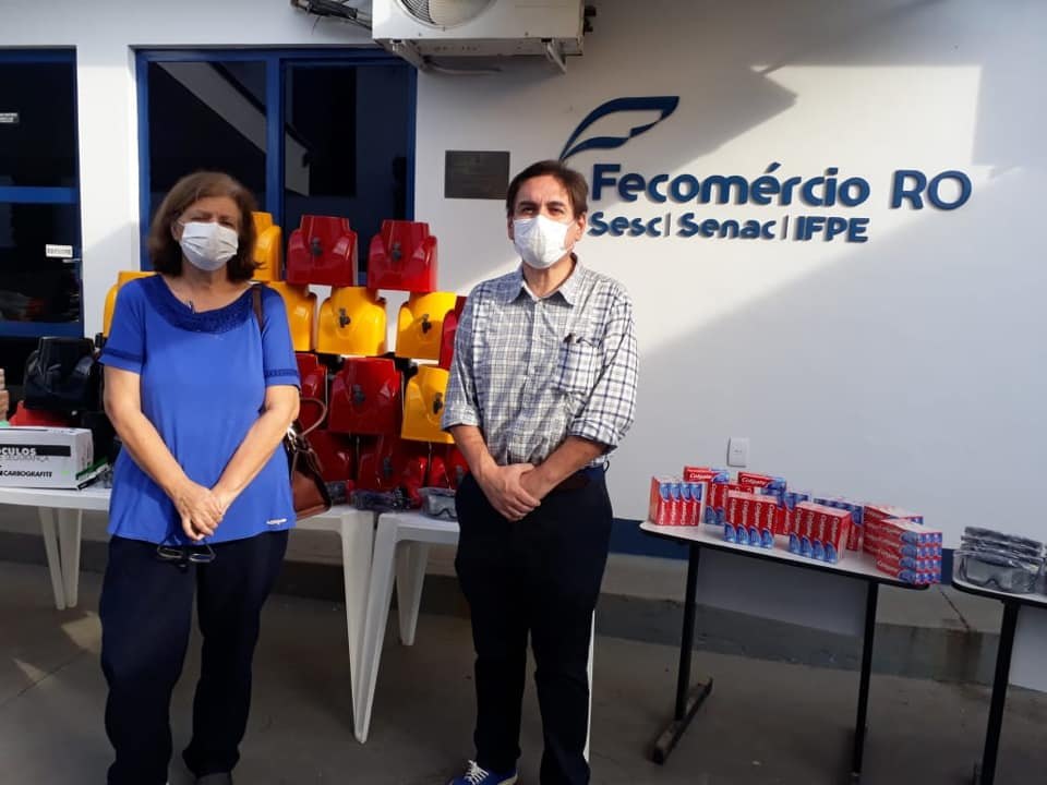 PANDEMIA: Fecomércio doa materiais e equipamentos para combate a covid-19