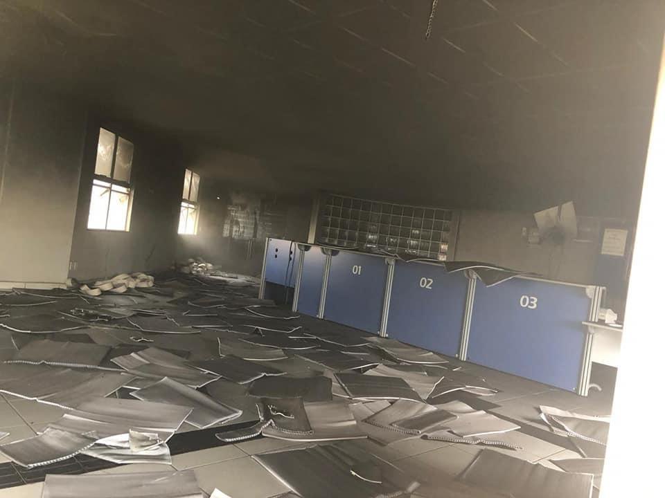 VÍDEO: Incêndio destrói prédio do INSS em Porto Velho