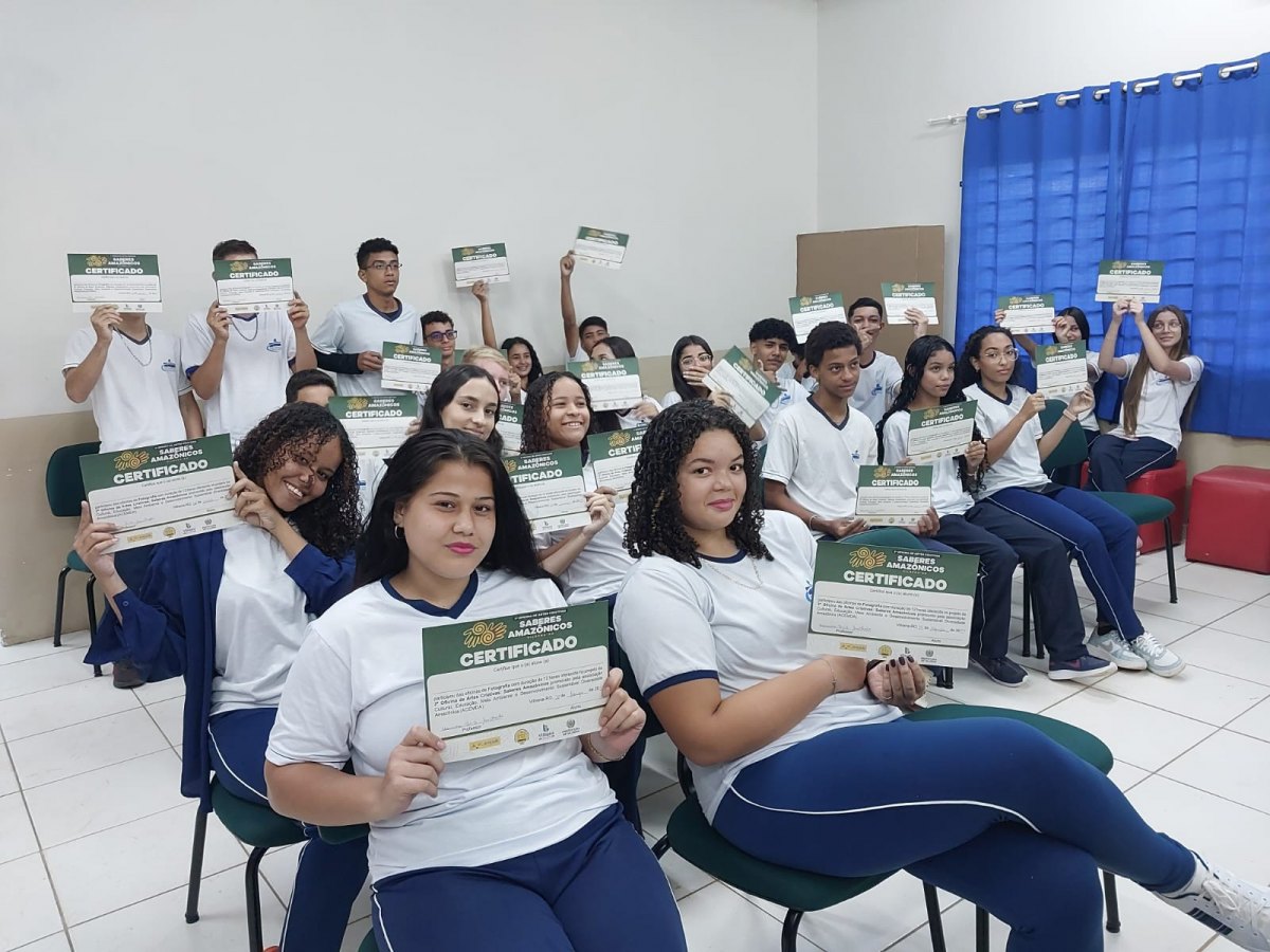 ACEMDA: Alunos de escola estadual de Vilhena participam de Oficina de Fotografia