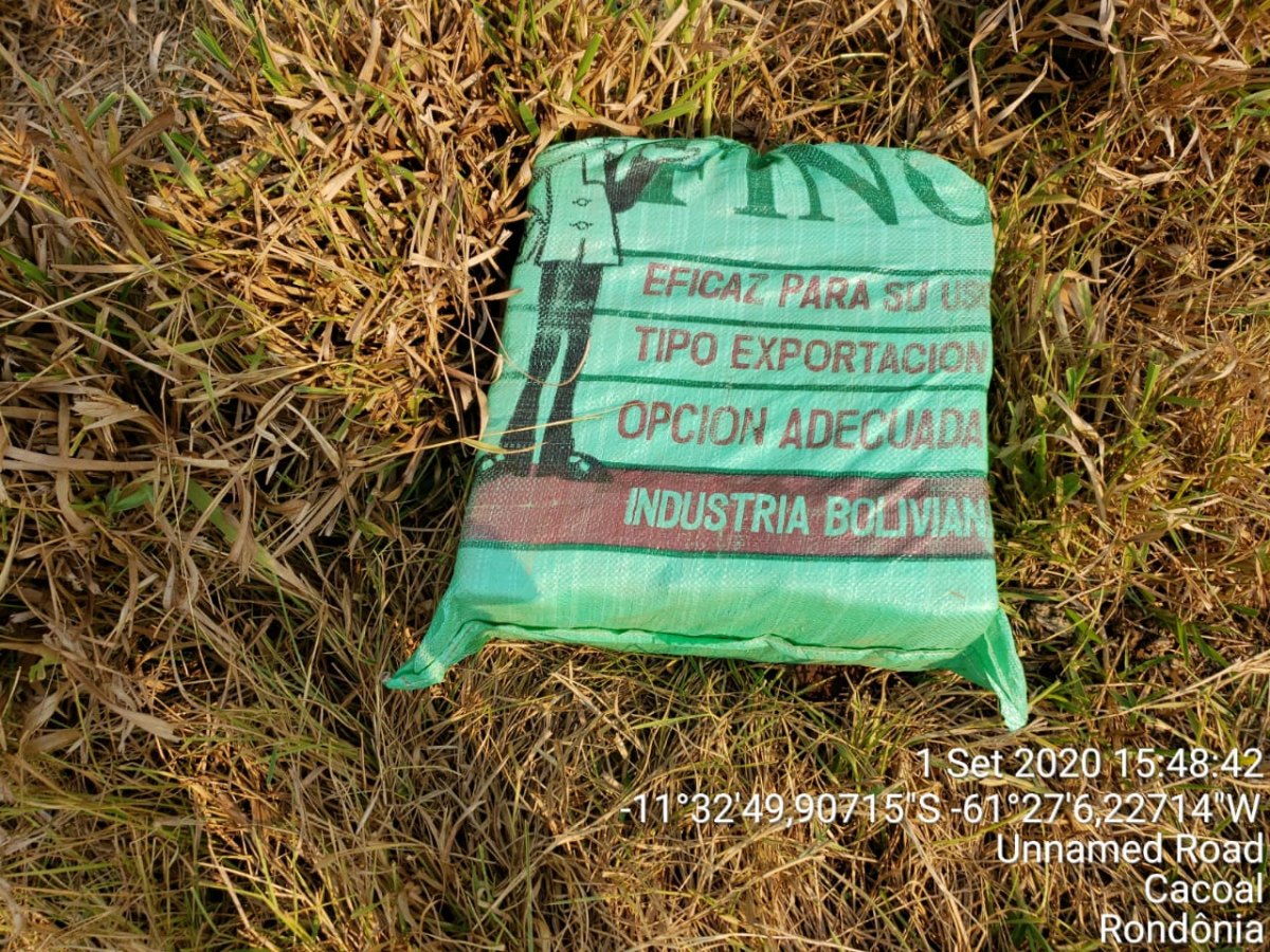 PF INVESTIGA: Traficantes levavam 423 quilos de cocaína em avião que fez pouso forçado em RO