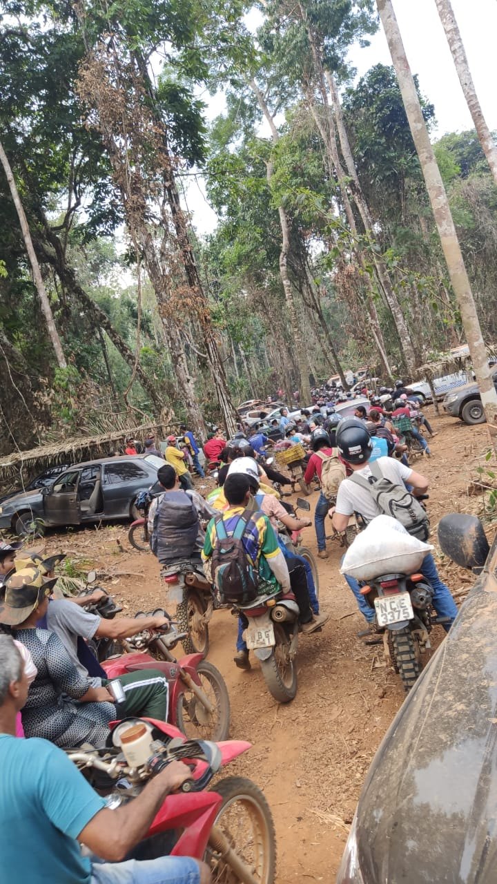 OPERAÇÃO: Confira imagens dos acampamentos de invasores em área de conflito agrário 