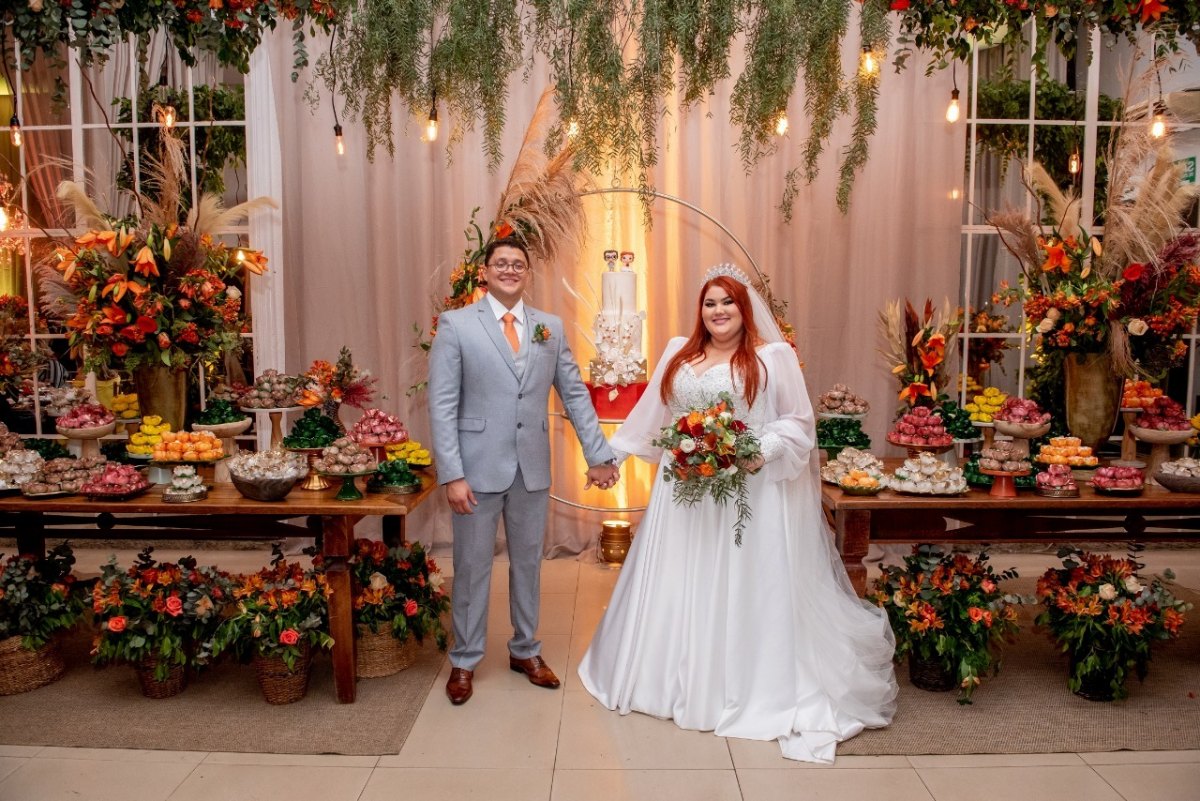 NA CERIMÔNIA: Pai fala de amor pela filha no dia do casamento dela