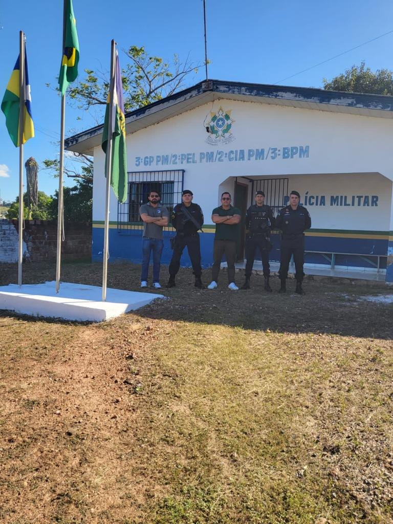 INVESTIMENTOS: Secretário da Sesdec visita unidades de segurança pública localizadas em distritos de RO