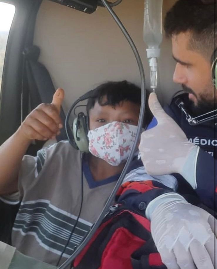 ATUAÇÃO: Sesdec recebe elogio do Ministério da Saúde por serviço Aeromédico à criança 