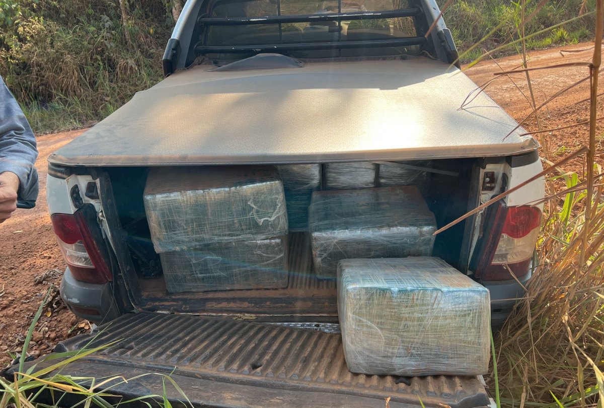 FAROESTE: PF e PM realizam apreensão de mais de meia tonelada de droga