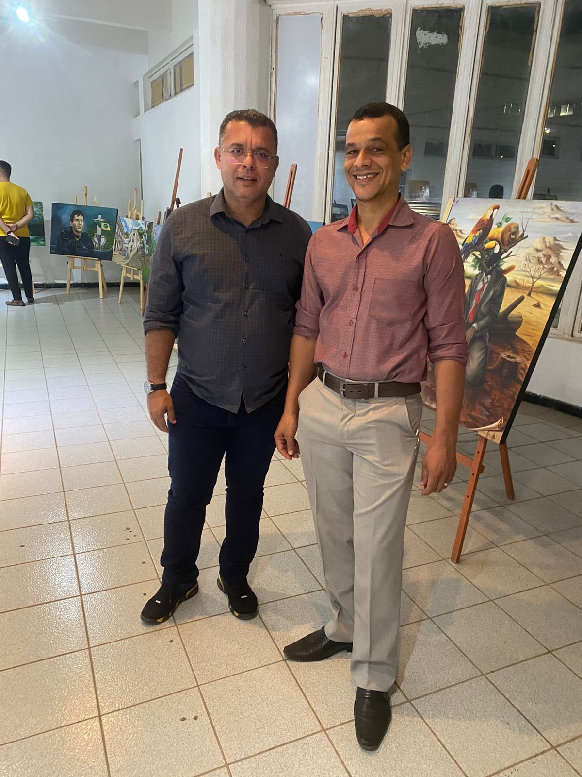 EXPOSIÇÃO: Artistas de Nova Mamoré exibem talento na Casa de Cultura Ivan Marrocos 