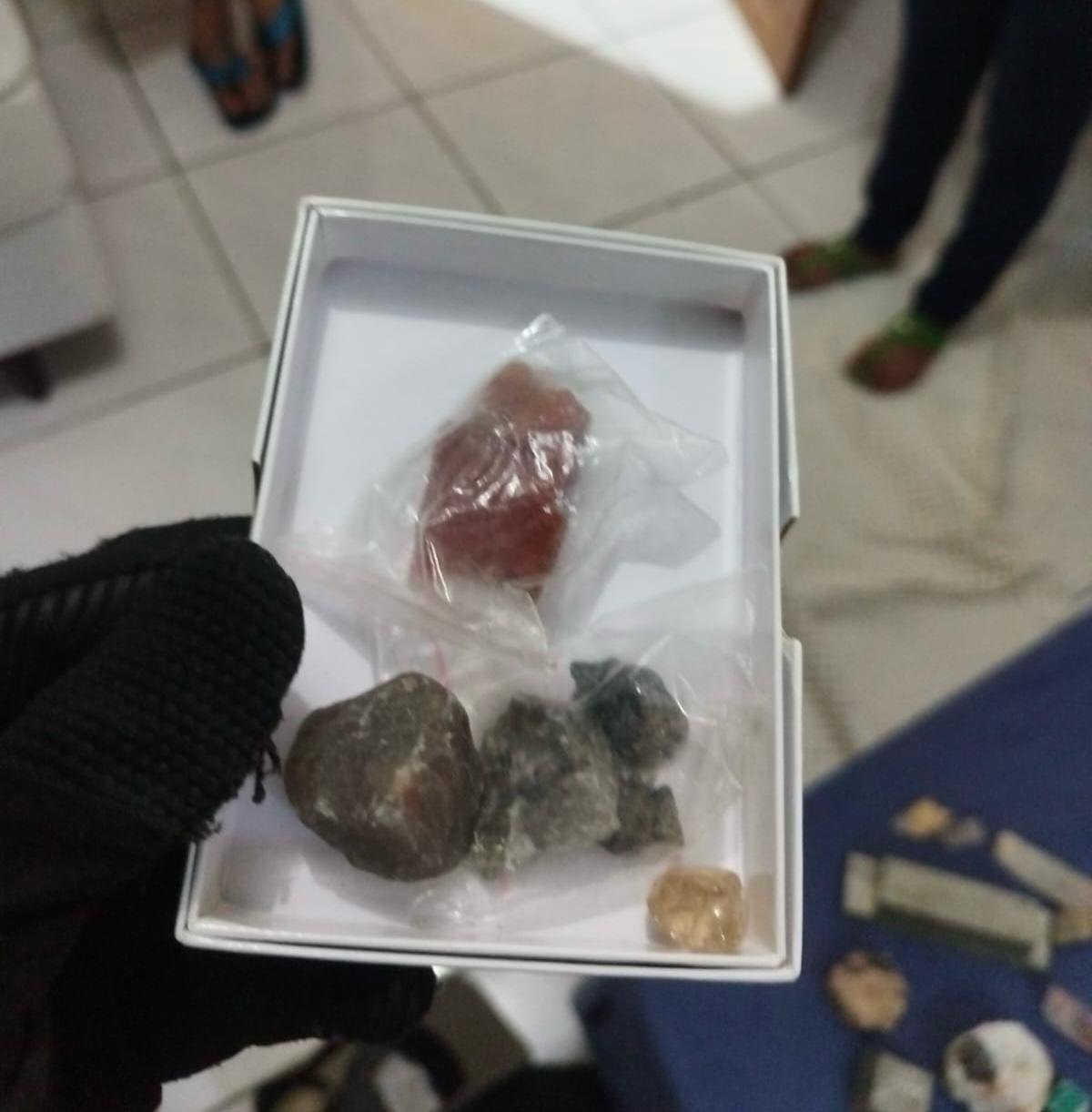 VERTEX: PF realiza operação contra o comércio ilegal de pedras preciosas 
