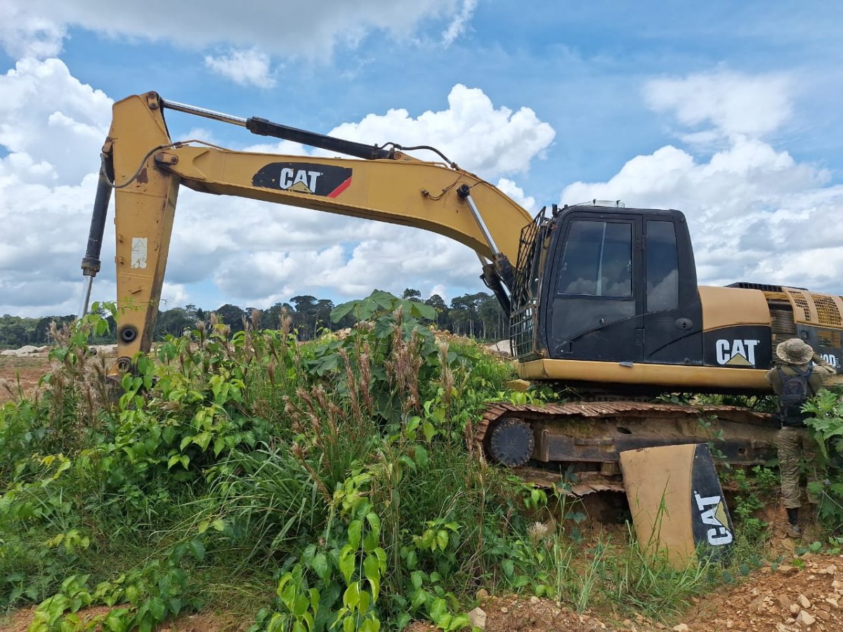 OPERAÇÃO POLÍGONOS: PF destrói maquinários de garimpeiros em Parque Nacional 