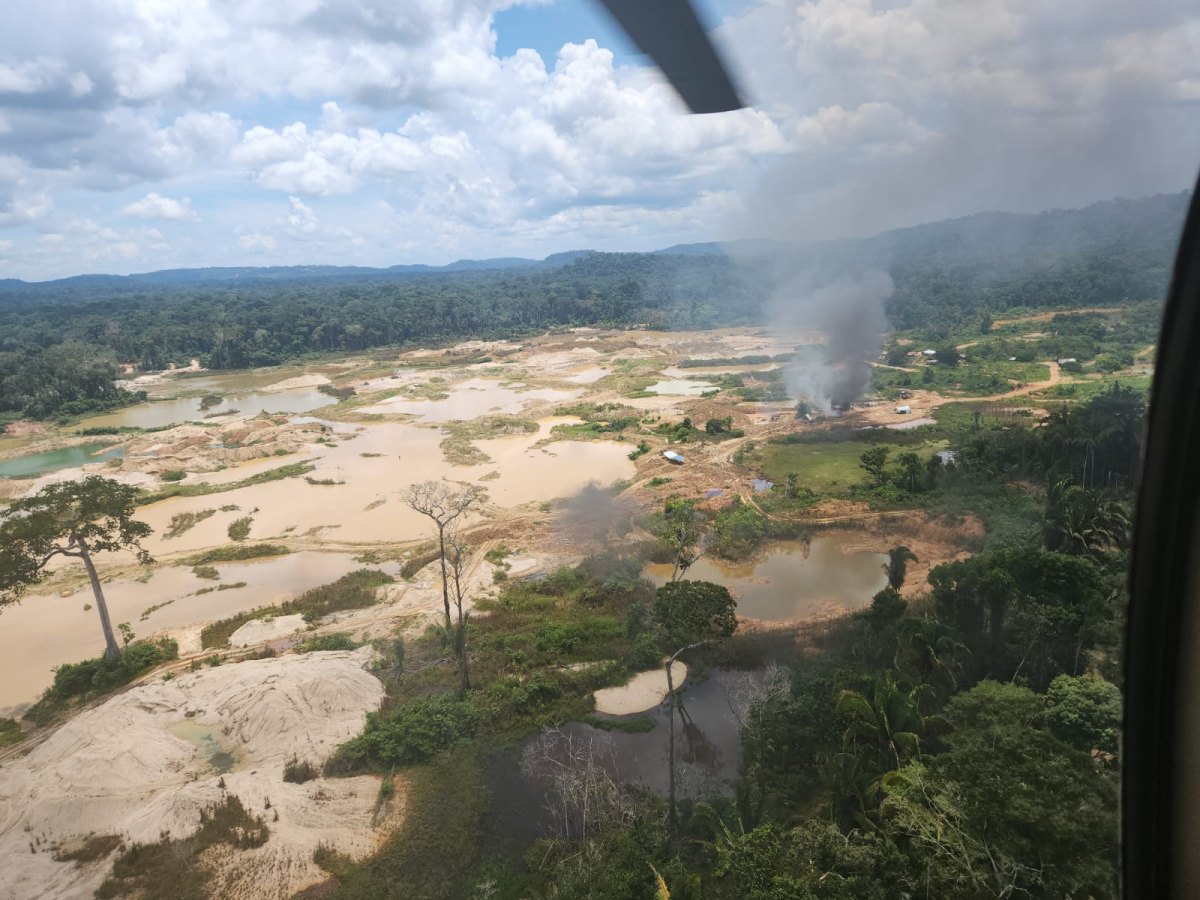 OPERAÇÃO POLÍGONOS: PF destrói maquinários de garimpeiros em Parque Nacional 