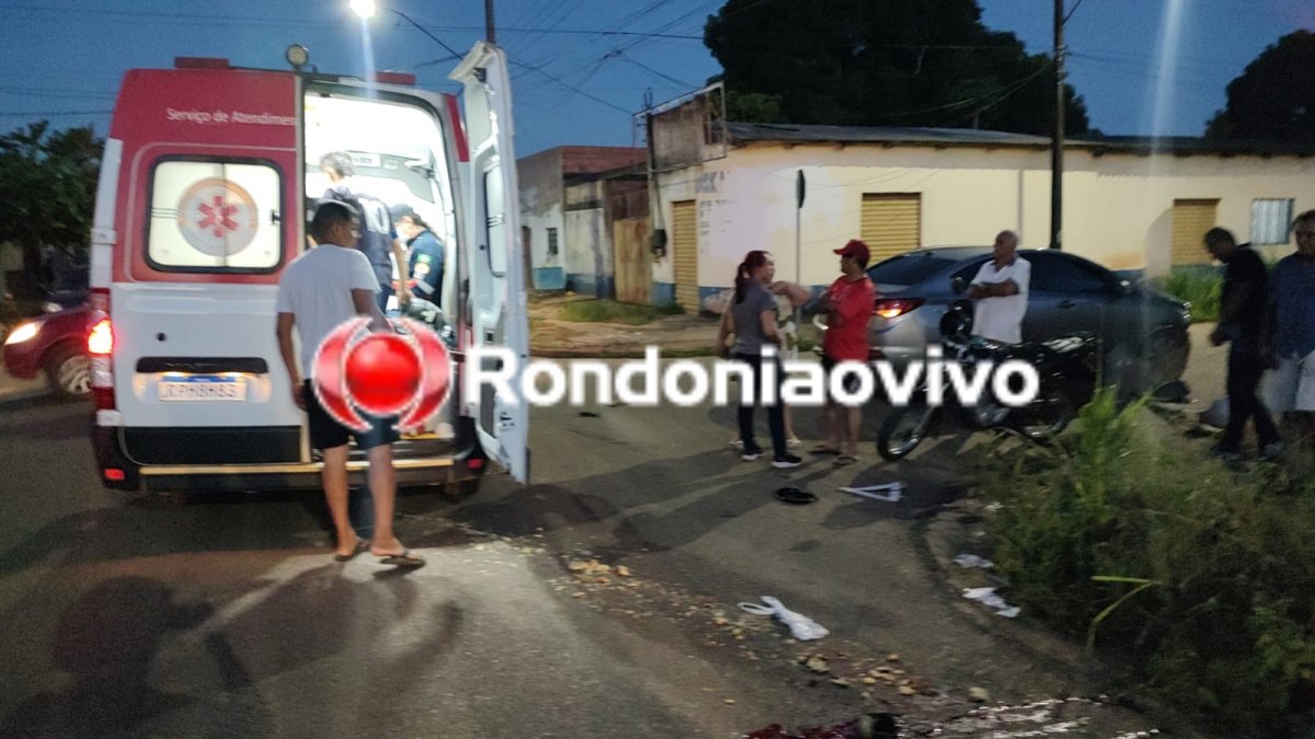 VÍDEO: Motociclista sofre grave acidente na zona Sul da capital