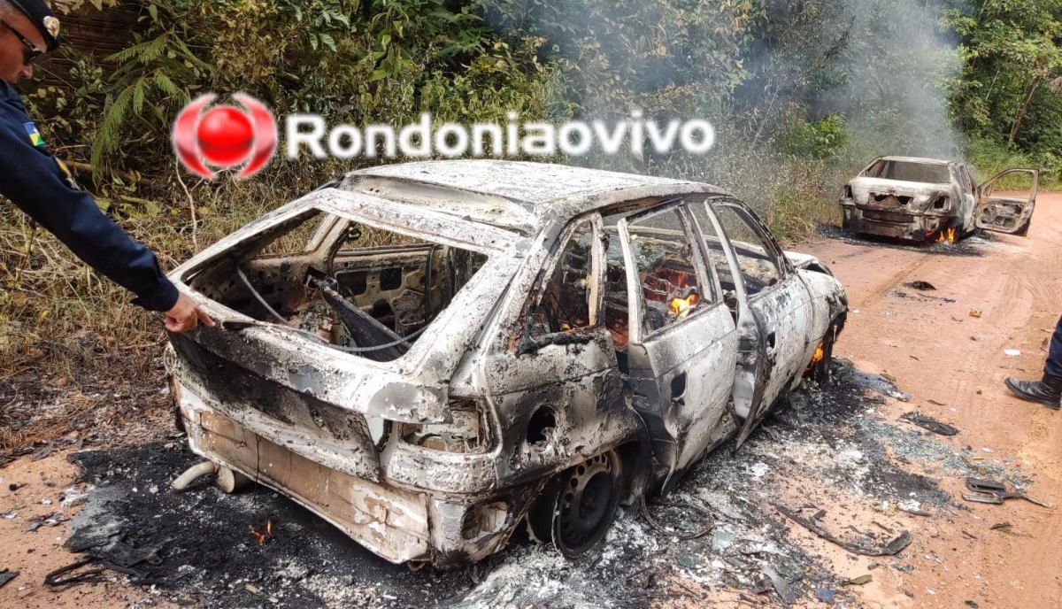 VÍDEO: Carro usado em ataque a tiros contra policial penal federal é incendiado
