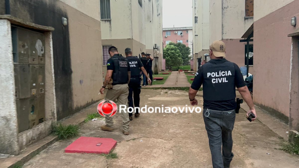 VÍDEO: Homicídios e FICCO fazem megaoperação no Orgulho do Madeira 