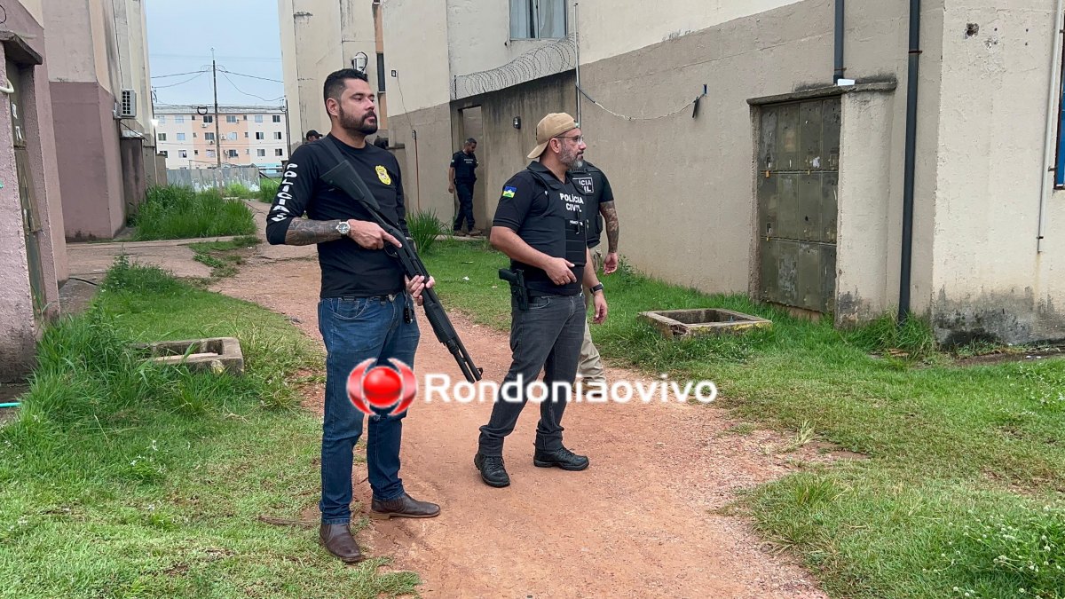 VÍDEO: Homicídios e FICCO fazem megaoperação no Orgulho do Madeira 