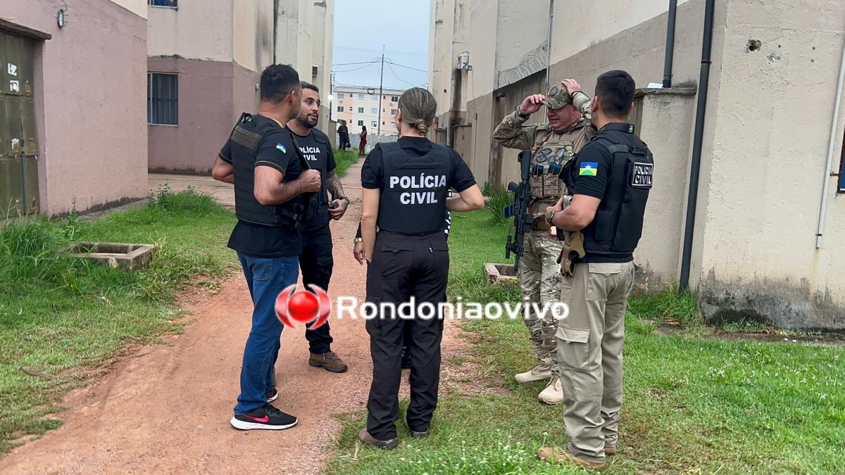 VÍDEO: Homicídios e FICCO fazem megaoperação no Orgulho do Madeira 