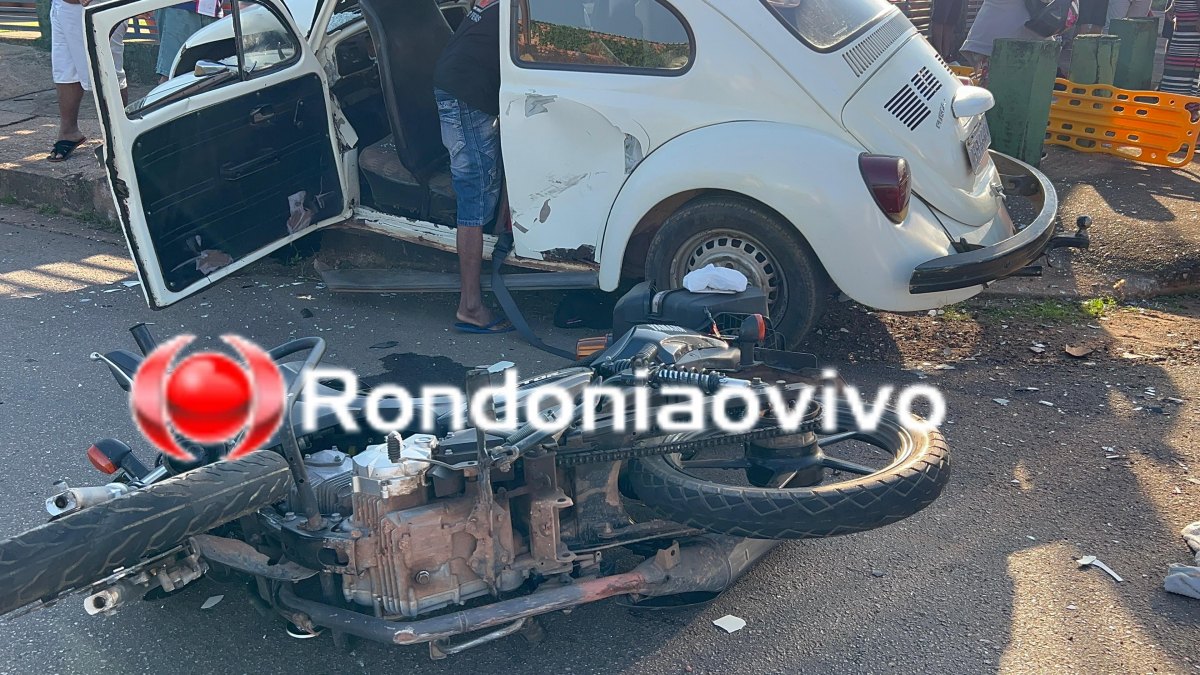 URGENTE: Motociclista morre após violenta colisão na Pinheiro Machado