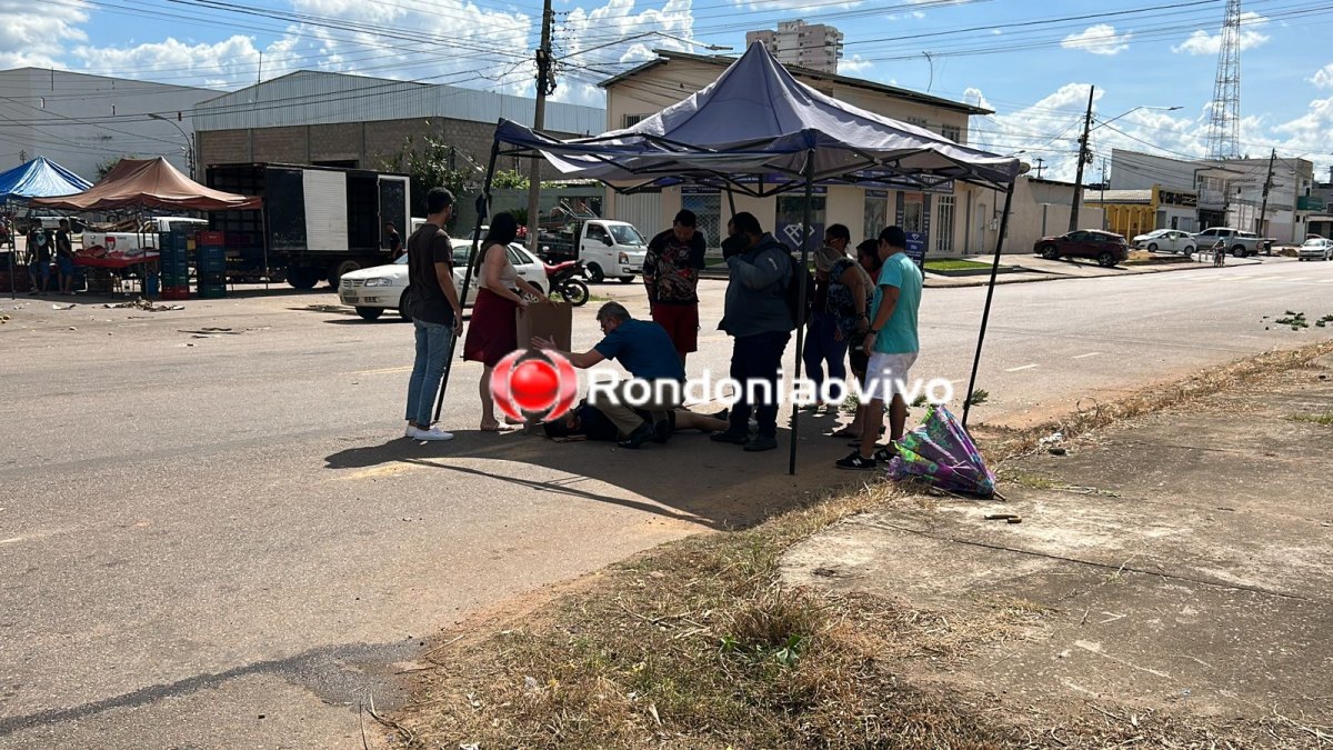 FORTE COLISÃO: Condutor de Falcon fica em estado grave após acidente na feira livre 