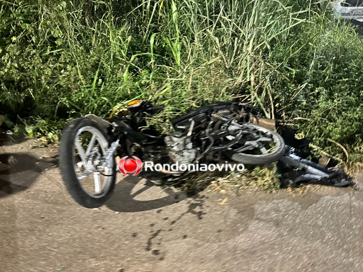 VÍDEO: Grave acidente envolvendo moto e carro de aplicativo na Brasília