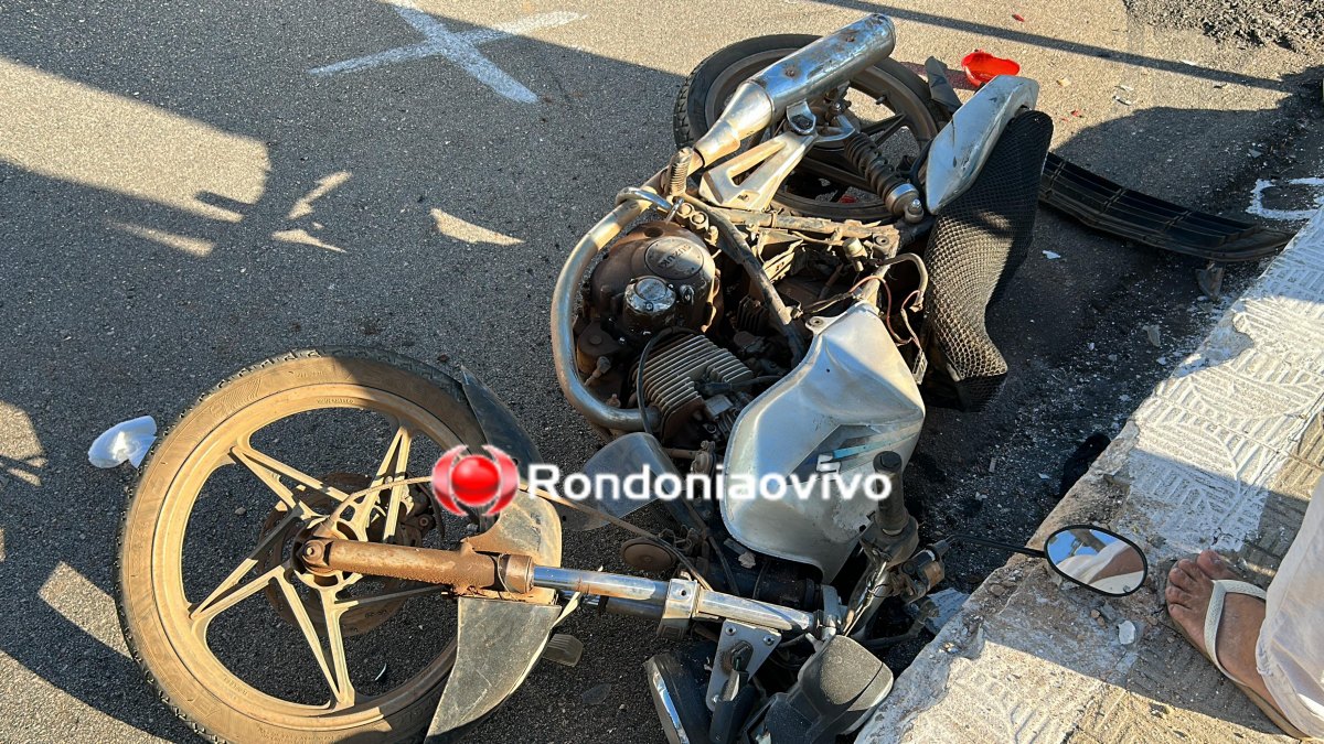 NÃO SUPORTOU: Morre motociclista vítima de grave acidente em frente a Catedral 