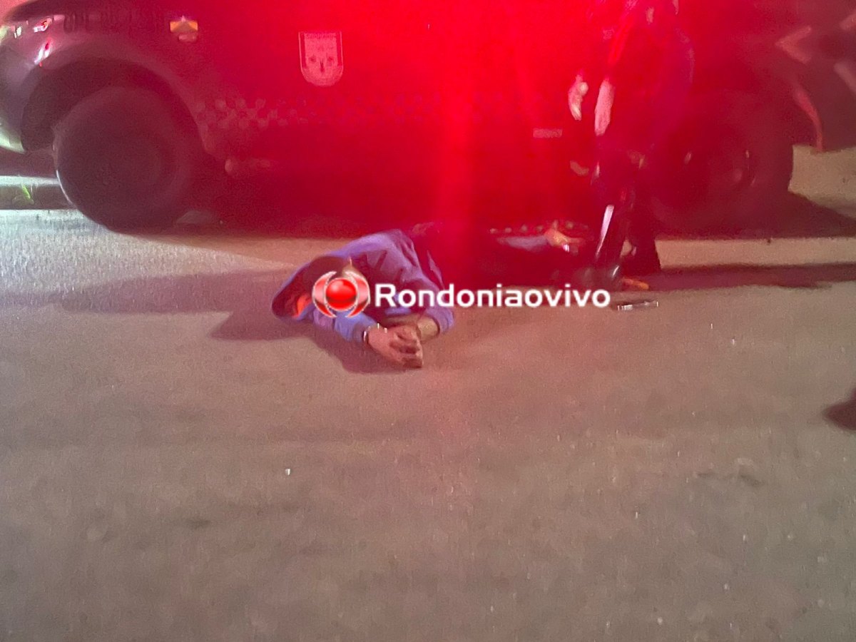 PERSEGUIÇÃO: Apenado e namorada com moto furtada se envolvem em grave acidente durante fuga