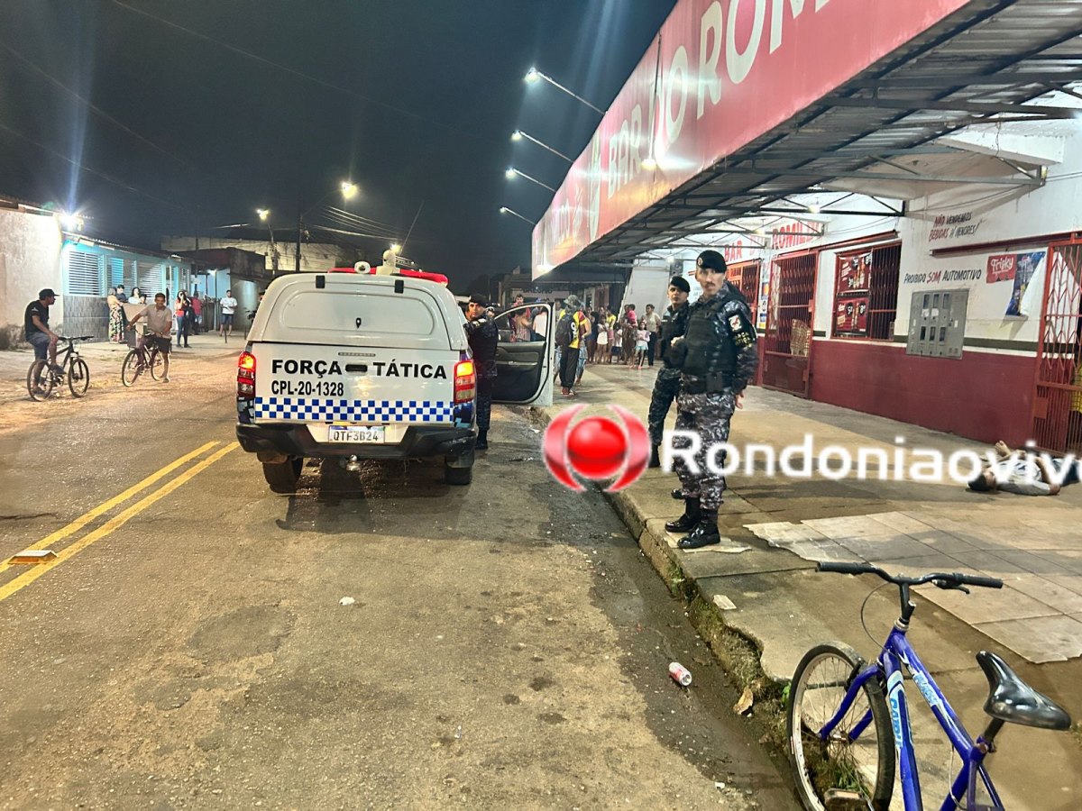 NA CABEÇA: Homem é executado a tiros em bar na zona Leste