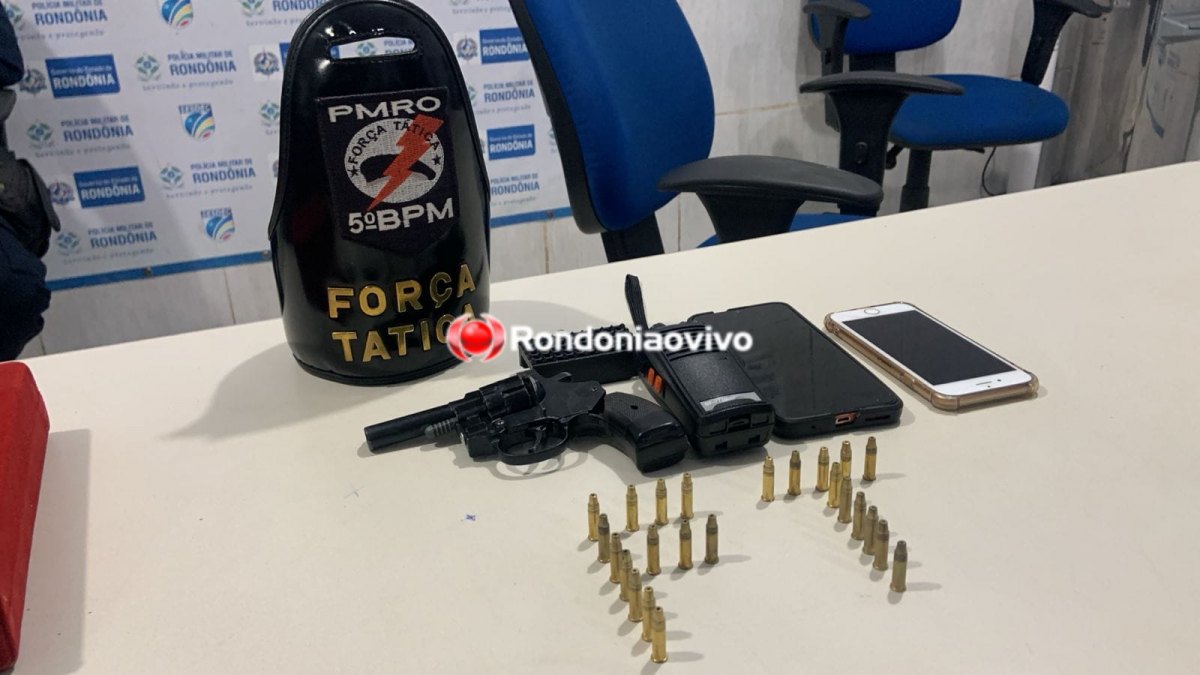 'MENINO DE VÓ': Neto é preso com várias munições e arma no telhado da residência da avó 