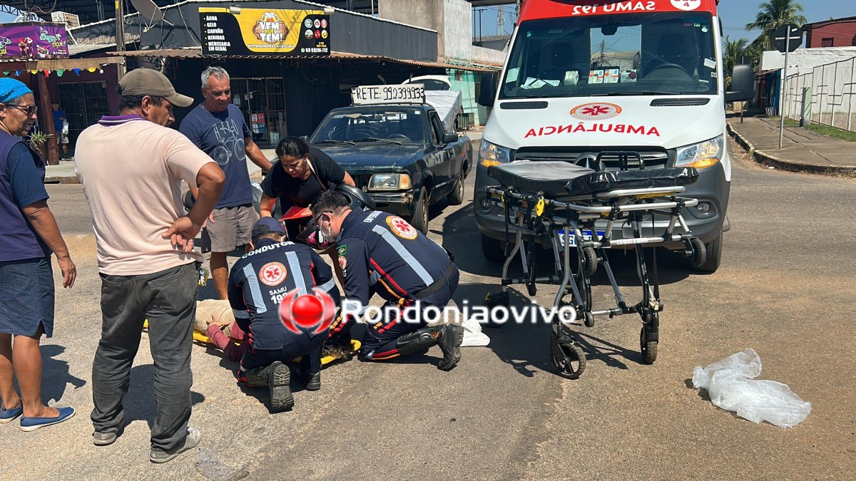 VÍDEO: Mãe e filha sofrem grave acidente após motorista de Pampa avançar