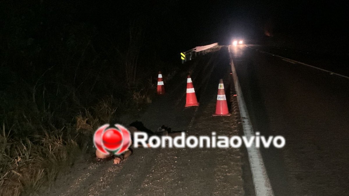 ATINGIDO EM CHEIO: Grave atropelamento resulta em vítima fatal na BR-364