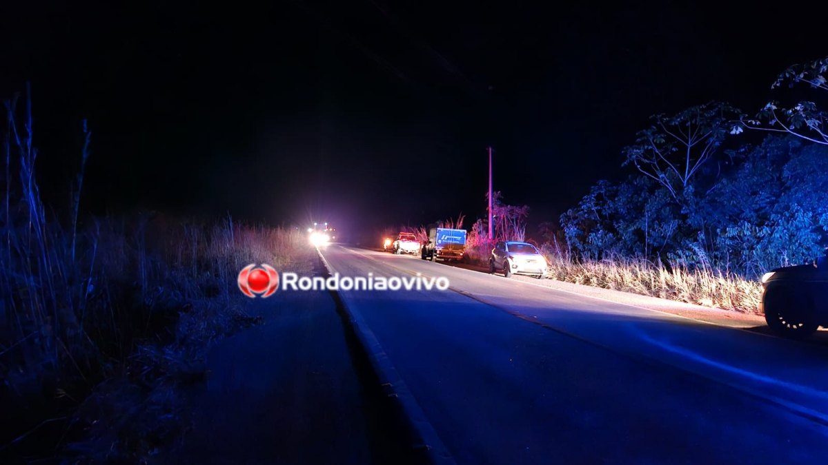 ATINGIDO EM CHEIO: Grave atropelamento resulta em vítima fatal na BR-364