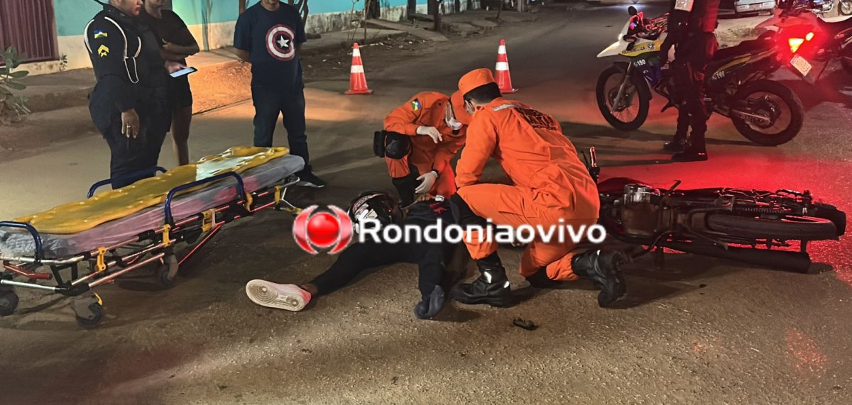 VÍDEO: Motociclista sofre grave acidente após condutor de Onix avançar cruzamento