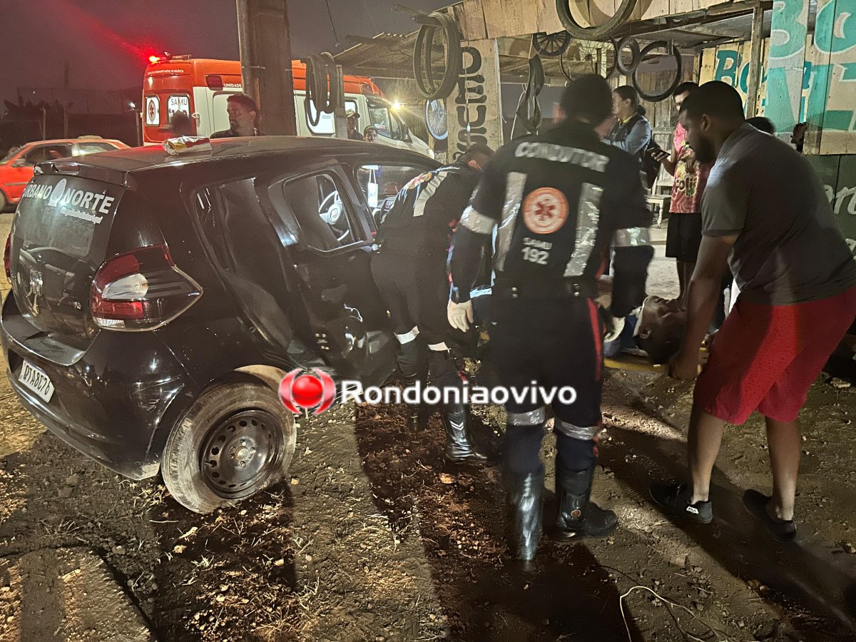 SEIS PESSOAS: Grave colisão entre carros de aplicativo deixa vários feridos