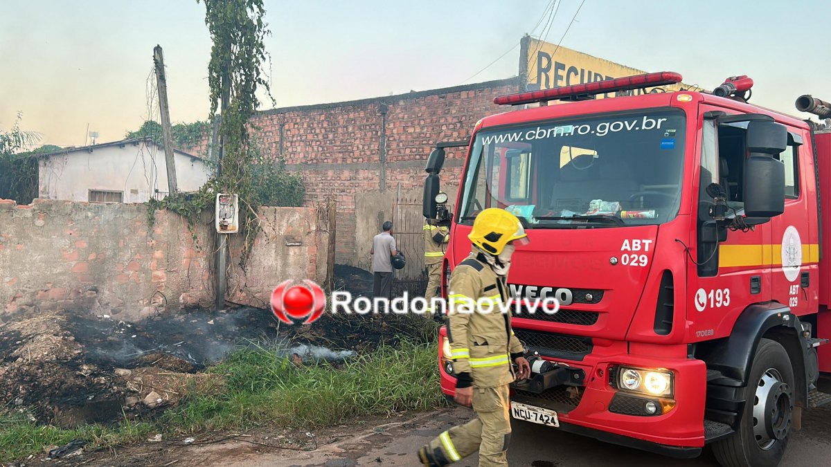 VÍDEO: Mulher coloca fogo na própria residência na capital