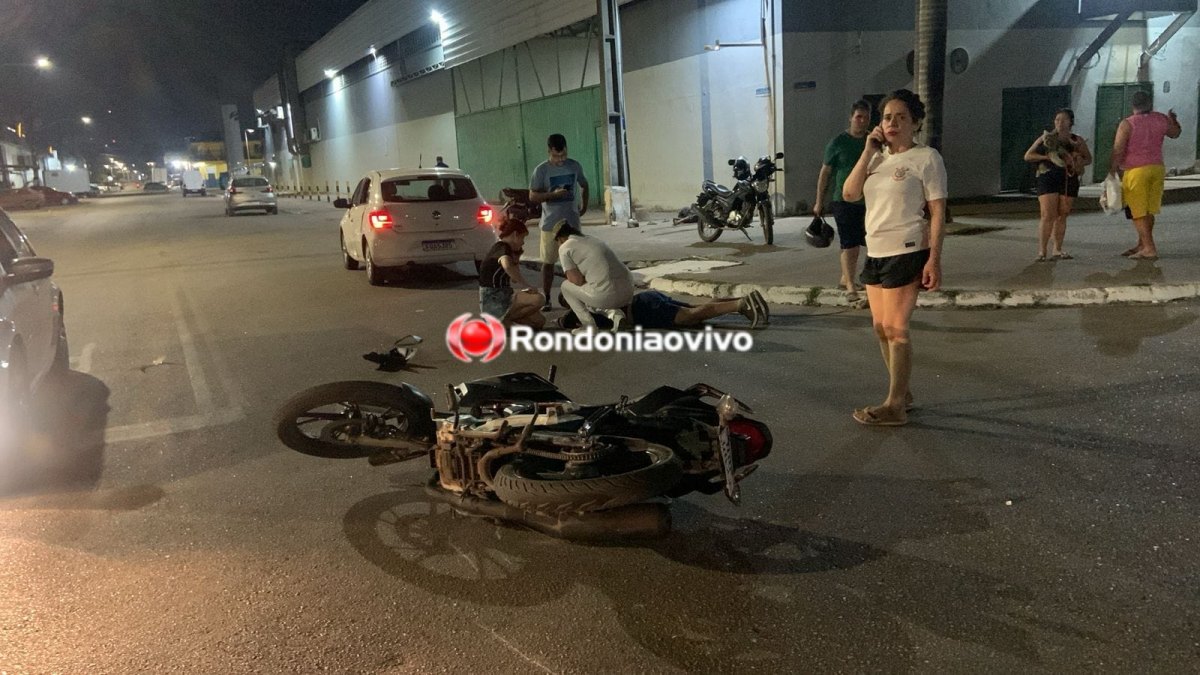 URGENTE: Duas pessoas ficam gravemente feridas após motorista causar acidente 