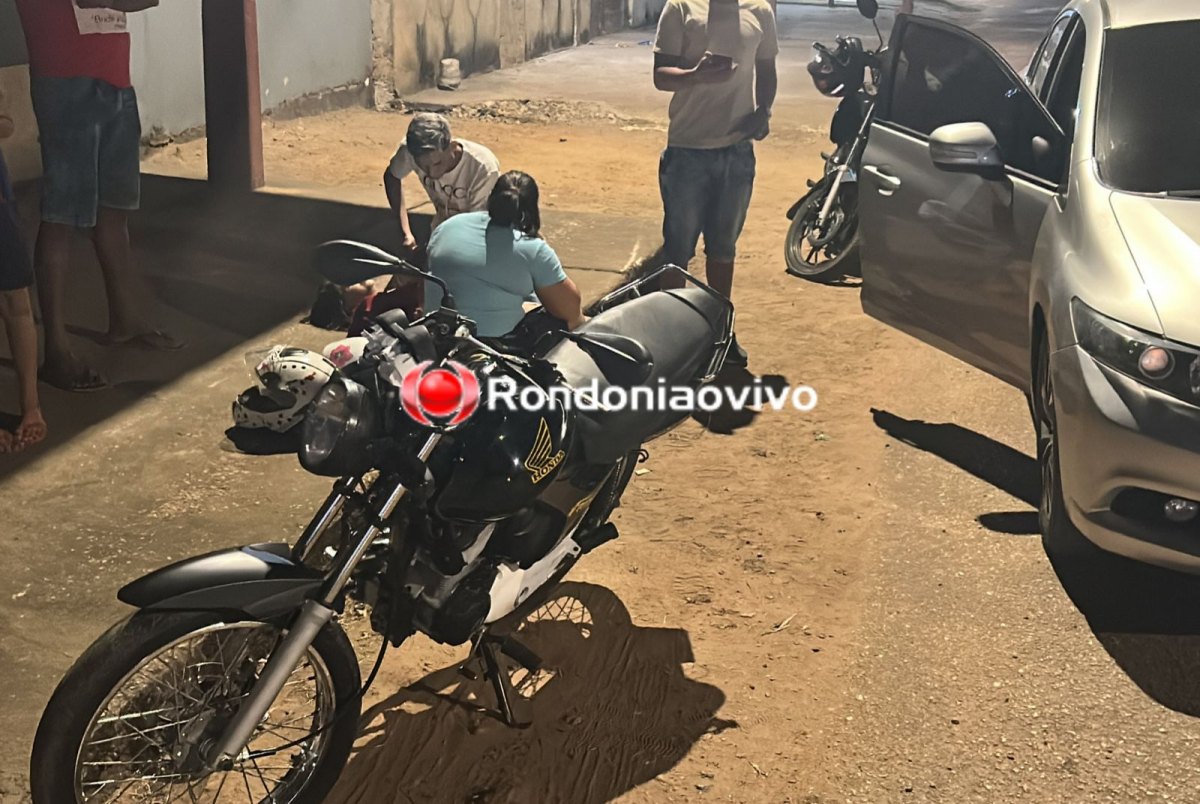 FRATURAS: Motociclista invade cruzamento e causa grave acidente