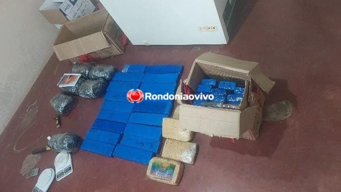 COMBATE AO TRÁFICO: Polícia Militar apreende mais de 40 quilos de drogas na zona Sul