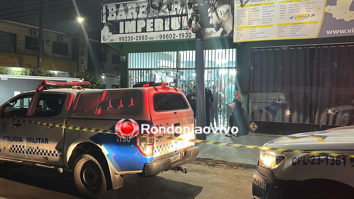 APENADO: Barbeiro é executado a tiros ao lado da rodoviária