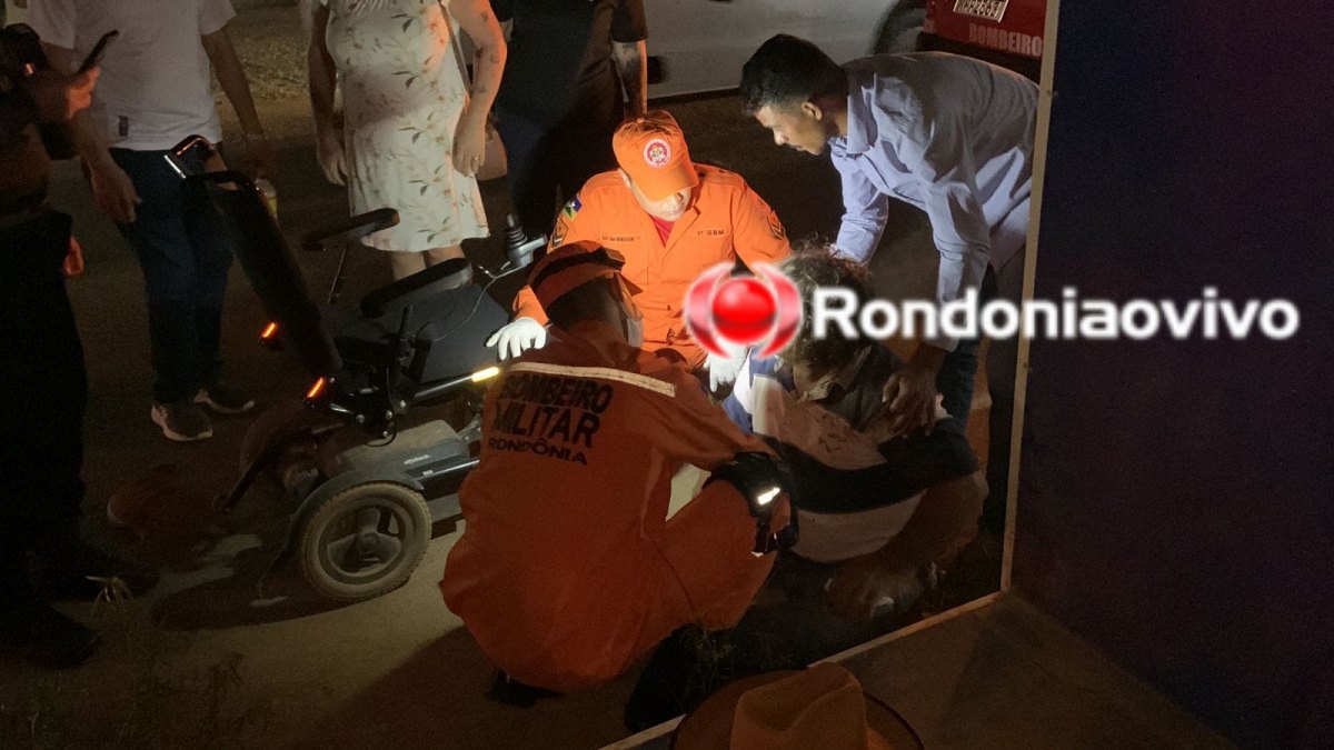ROTATÓRIA: Cadeirante é atropelado por carro na zona Leste da capital 