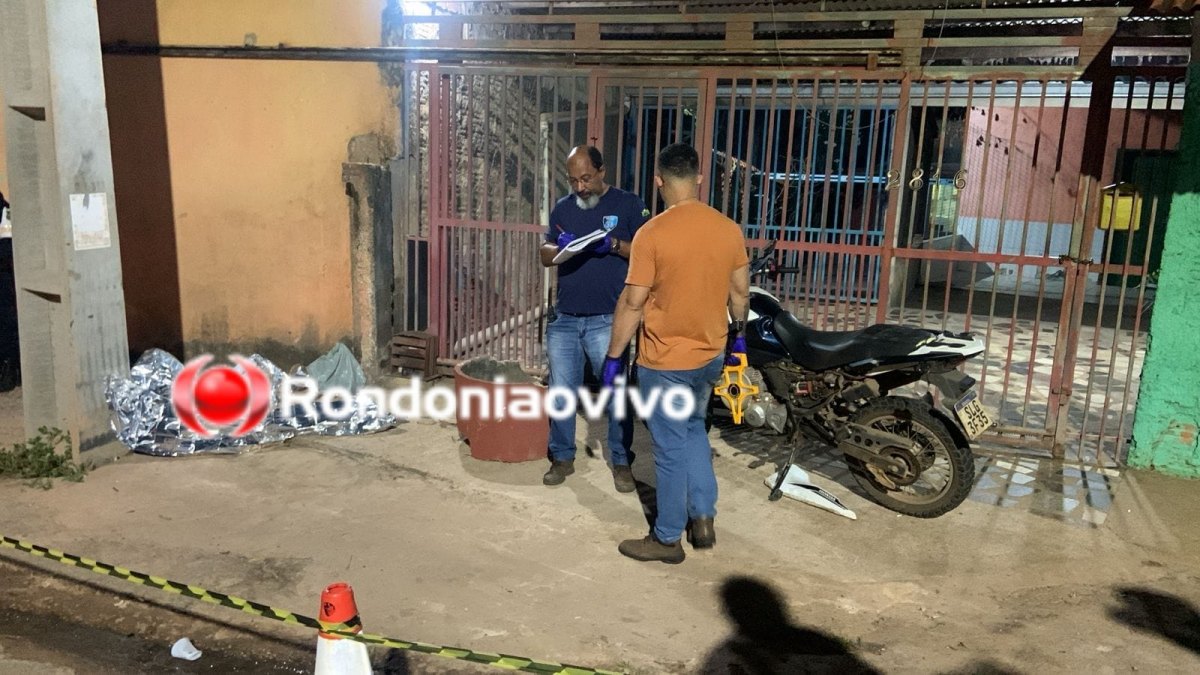 PERDEU O CONTROLE: Açougueiro morre após bater moto violentamente em lixeira e poste