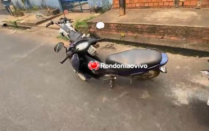 PASSOU DIRETO: Mulher fica gravemente ferida após colidir com moto em muro de residência 