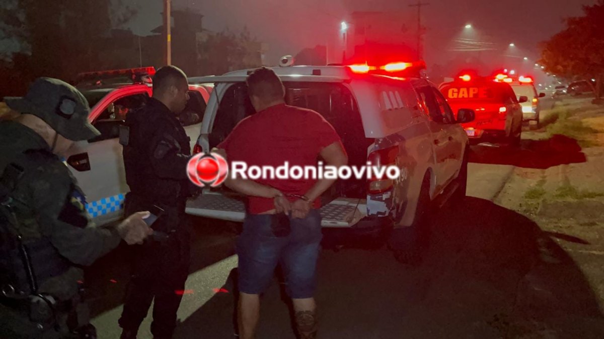 BPTAR EM AÇÃO: Acusado é baleado durante intensa perseguição policial e tiroteio 