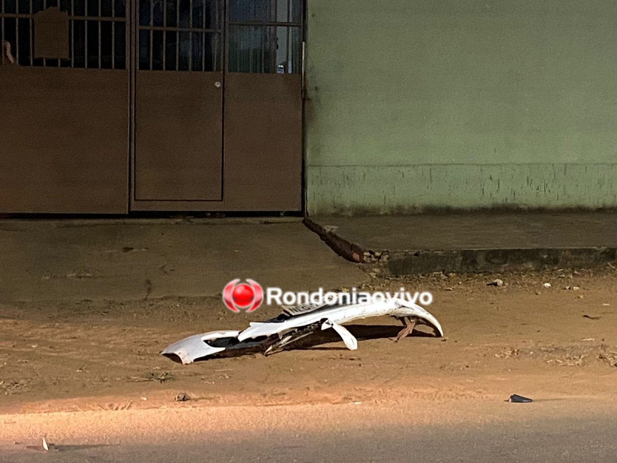 INVADIU: Motociclista fica seriamente ferido após acidente na zona Leste 